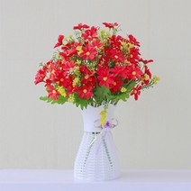 소니오 장식용 홈 테이블 멀티 조화 + 화병, TYPE 18 + 랜덤발송(화병 꽃)
