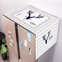 플로즈 디자인 다용도 냉장고 건조기 덮개 커버, A01
