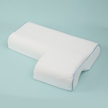 트리 메모리폼 커플 팔베개 2인용 왼팔 헥사곤, 화이트