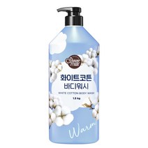 샤워메이트 프레시 화이트코튼 바디워시, 1.5kg, 1개