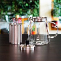 사마도요 내열유리 티포트 TZR023, 투명, 500ml