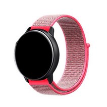 스포츠 루프 스마트워치 스트랩 22mm, 핫 핑크