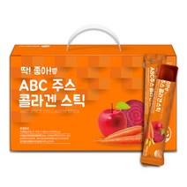 미쁨생활건강 딱좋아 ABC주스 콜라겐 젤리스틱, 20g, 60개