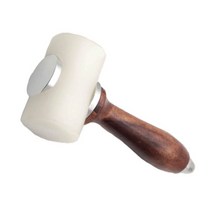 가죽 공예 T형 해머 우레탄 망치 18.8cm, 1개