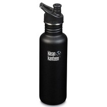 클린켄틴 클래식 물병 스포츠캡, Shale Black, 800ml