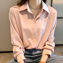 피어니스트 여성용 깔끔한 블라우스