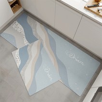 에어 대리석 무늬 주방매트, TYPE A