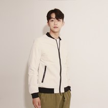 필베리 남성용 스탠다드 블루종 집업 점퍼
