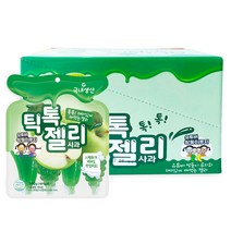 틱톡젤리 사과 4p, 160g, 8개