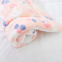 비에스업 반려동물 따뜻한 담요, 10 핑크 북극곰 5호