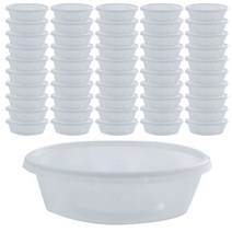 원형 PP 일회용 케이스 T225RD, 1개입, 50개