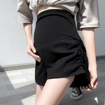 에어 끈 주름 임부복 반바지