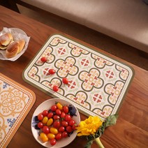 모던 빈티지 식탁 매트, 004, 45 x 30 cm