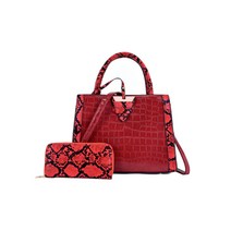 복고풍 대용량 숄더백 LK 418 + 파우치