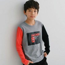잭키드 남아용 댄싱 긴팔 티셔츠