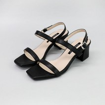 분홍코끼리 여성용 스트랩 샌들 6cm