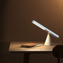 피넛 삼각대 스탠드 인테리어 조명 360도 LED 무드등, 화이트