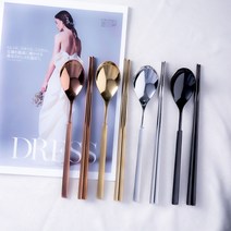 라온누리 에라토 프로포즈 컬러 수저세트, 혼합색상, 숟가락 4p + 젓가락 4p