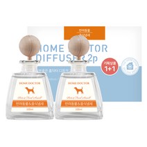 기분좋은 홈닥터 디퓨저 100ml 1 + 1, 2개, 반려동물 앤 음식냄새(자몽)
