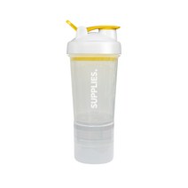 서플라이스 스택 쉐이커 보틀, 550ml, 화이트