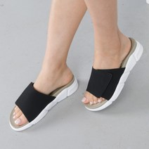 잠비 여성용 린다 벨크로 찍찍이 슬리퍼 4cm