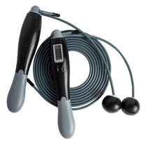 틸그린 유무선 카운팅 줄넘기 세트, 그레이