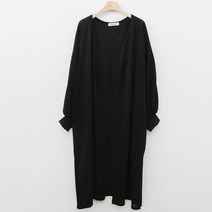 후니네 네온 롱 임산부 가디건