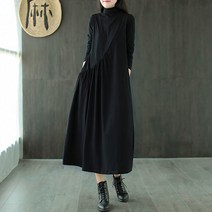 MA 심플무드 셔링 폴라 원피스