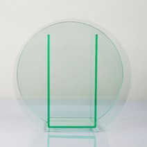 하리코 모던미드센추리 아크릴 써클 화병, 그린