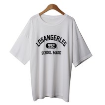 여성용 라라온 베르페 레터링 반팔 티셔츠