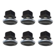 엠파이어 가구 다리 실리콘 높이조절 발받침 캡 25mm 6p + 발 30mm 6p 세트, 혼합색상