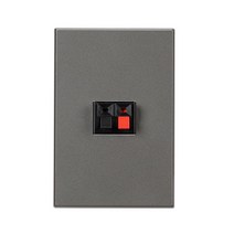 제일ELC 스피커잭 1구 콘센트 마그네슘, 1개