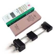 킹 숫돌 디럭스 800방 + 천성 고무 숫돌 받침대 중 세트, 1세트