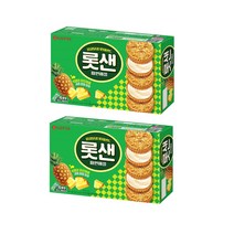 롯데샌드 파인애플 6p, 315g, 2개