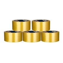 부광테이프 중포장 박스테이프 100m 62mic, 투명, 5개