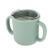 에디슨 프리미엄 실리콘 트레이닝 컵 200ml, 민트, 1개