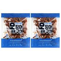 오징어 슬라이스, 150g, 2개