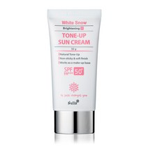 넬라 하얀눈 광채 발효 톤 업 선크림 SPF50+ PA+++, 1개, 50ml