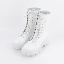 여성용 레이스 업 워커 부츠 R22633