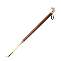 프랑온드 골드 포인트 스틸 구두주걱 72cm, 홀스 헤드 브라운, 1개