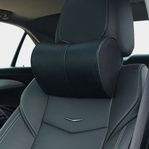 카템 CICIDO 타공가죽 목쿠션 CT247, 블랙, 1개