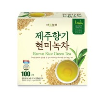 다농원 제주향기 현미녹차, 1.5g, 100개