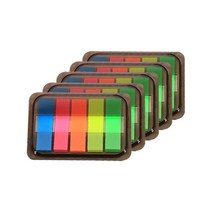 요랜드 인덱스 플래그 케이스 스티커 5종 세트, 5세트