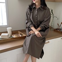 E 클린셔츠 임산부 원피스