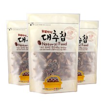 올바른상회 달콤바삭 대추칩, 100g, 3개