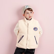 월튼키즈 아동용 큐트 애니멀 패딩조끼