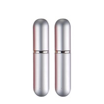 휴대용 향수 스프레이 공병 5ml, 실버, 2개