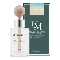 유멜 시그니처 카 디퓨저 80ml, 1개, 아쿠아시크릿