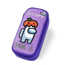어몽어스 사각 펜슬 파우치, 펌킨, 1개