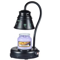 양키캔들 소 + BE RICH 캔들워머 블랙 세트, 레몬 라벤더